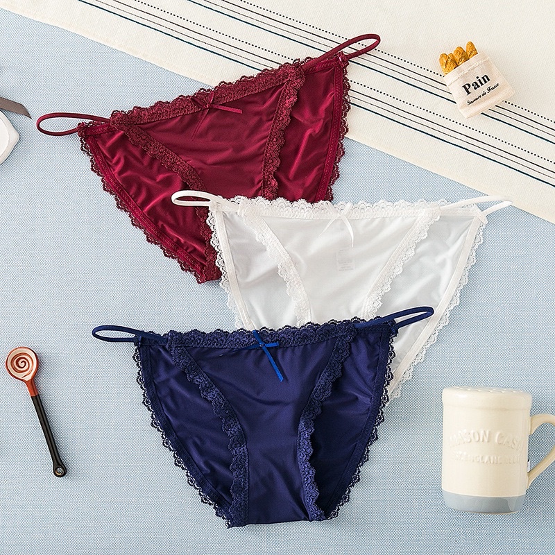 Sét 5 Quần Lót Nữ ❤️Quần Lót Vic Ren Su cao cấp mềm mại kháng khuẩn sexy gợi cảm