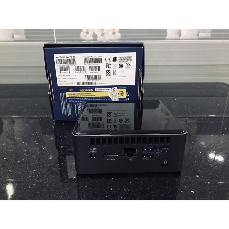 MÁY TÍNH MINI INTEL NUC 10i3FNH - LIKE NEW FULL BOX