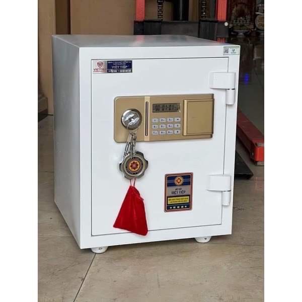 Két Sắt Việt Tiệp Chính Hãng VE61 Full Trắng Điện Tử Lh 0374.668.621 để được hỗ trợ vận chuyển tối đa