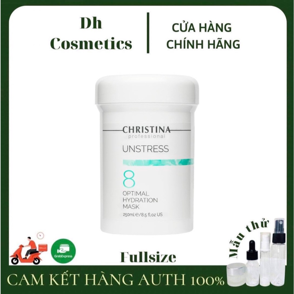 Mặt Nạ Cấp Ẩm Phục Hồi Christina Unstress Optimal Hydration Mask 250ml Dhcosmetic