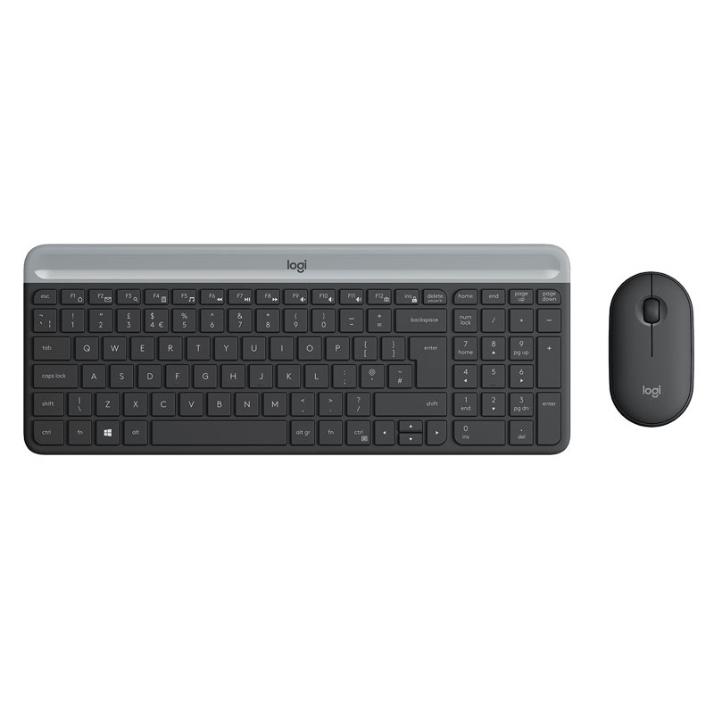 Bộ bàn phím - Chuột không dây Logitech MK470 - Hàng Chính Hãng