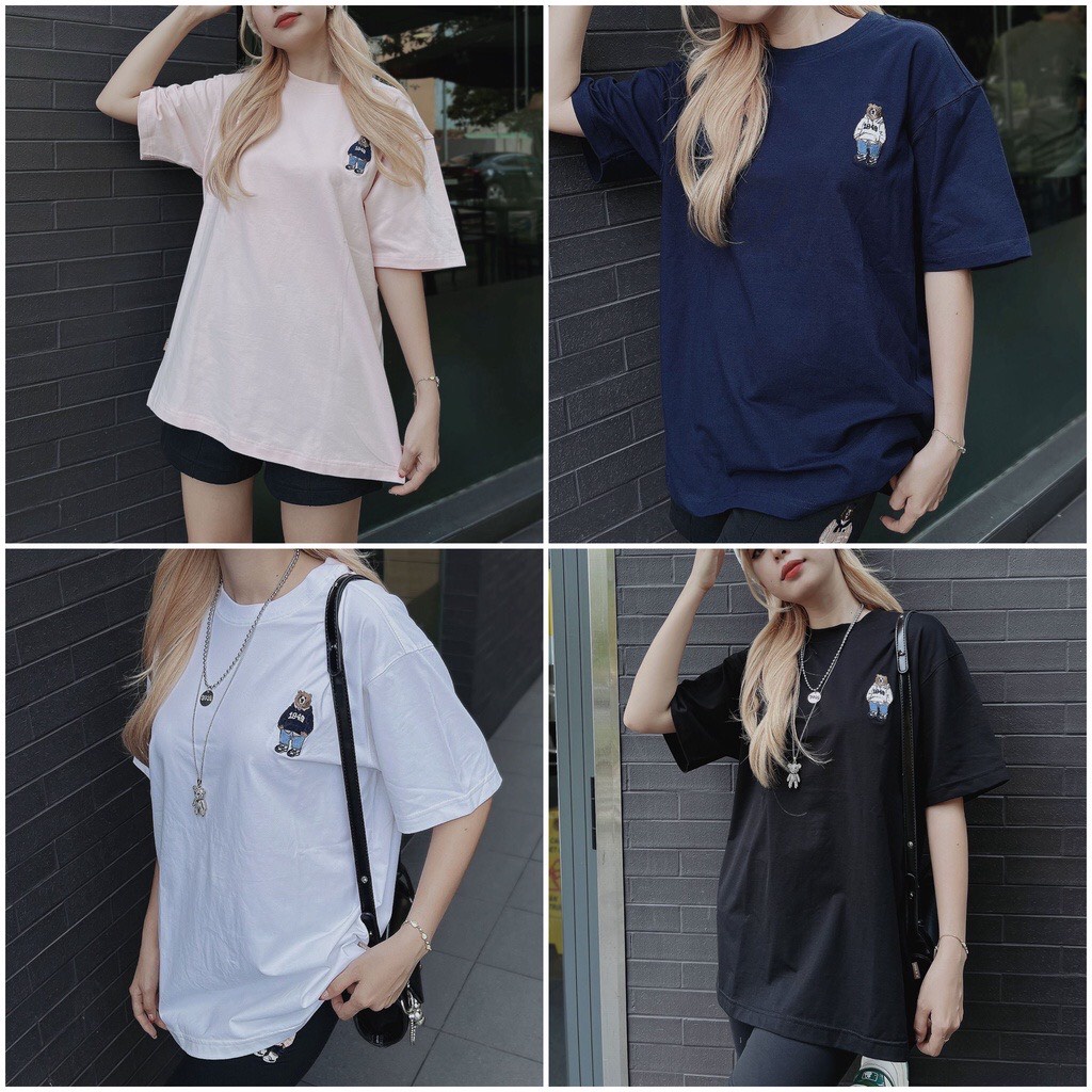 Áo thun WHO.A.U TSHIRTS BASIC Made in KOREA phong cách năng động, trẻ trung