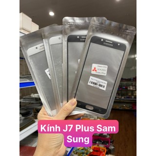 Kính ép liền keo J7 plus samsung