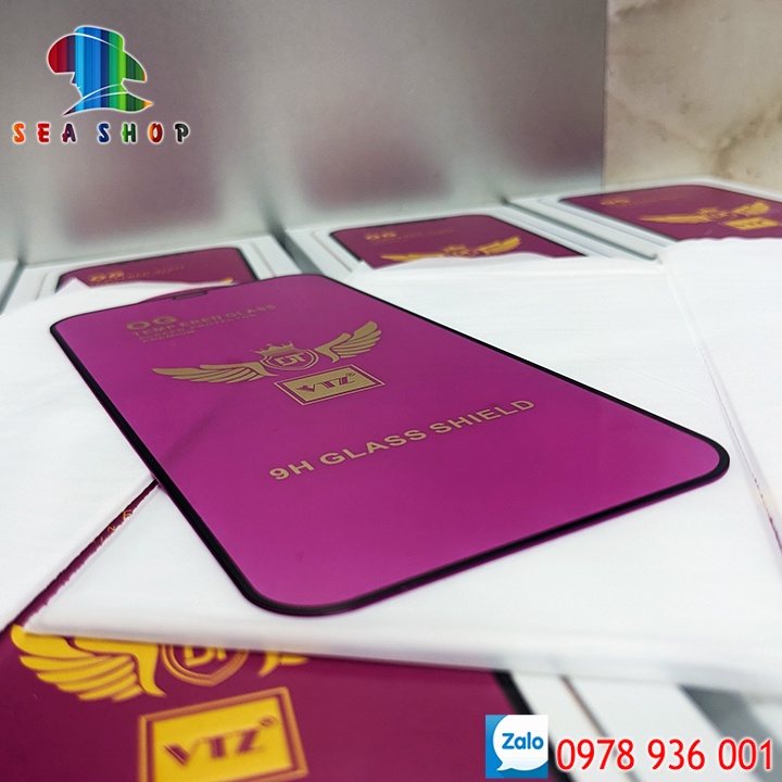 Kính cường lực cao cấp OG tím cho Realme X, XT, X2, Q, 9i, 9 Pro, 9 Pro+, C35- Độ cứng cao, Cảm ứng mượt mà