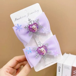 sét 2 kẹp tóc công chúa elsa cho bé (012)