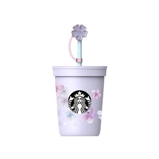 Ly Starbucks Cold Cup Stainless Steel Hobby Spring Sakura 12Oz