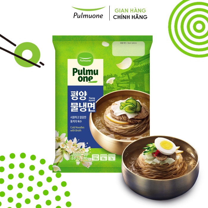 Mỳ Lạnh PyongYang - 1 phần ăn Pulmuone 203g