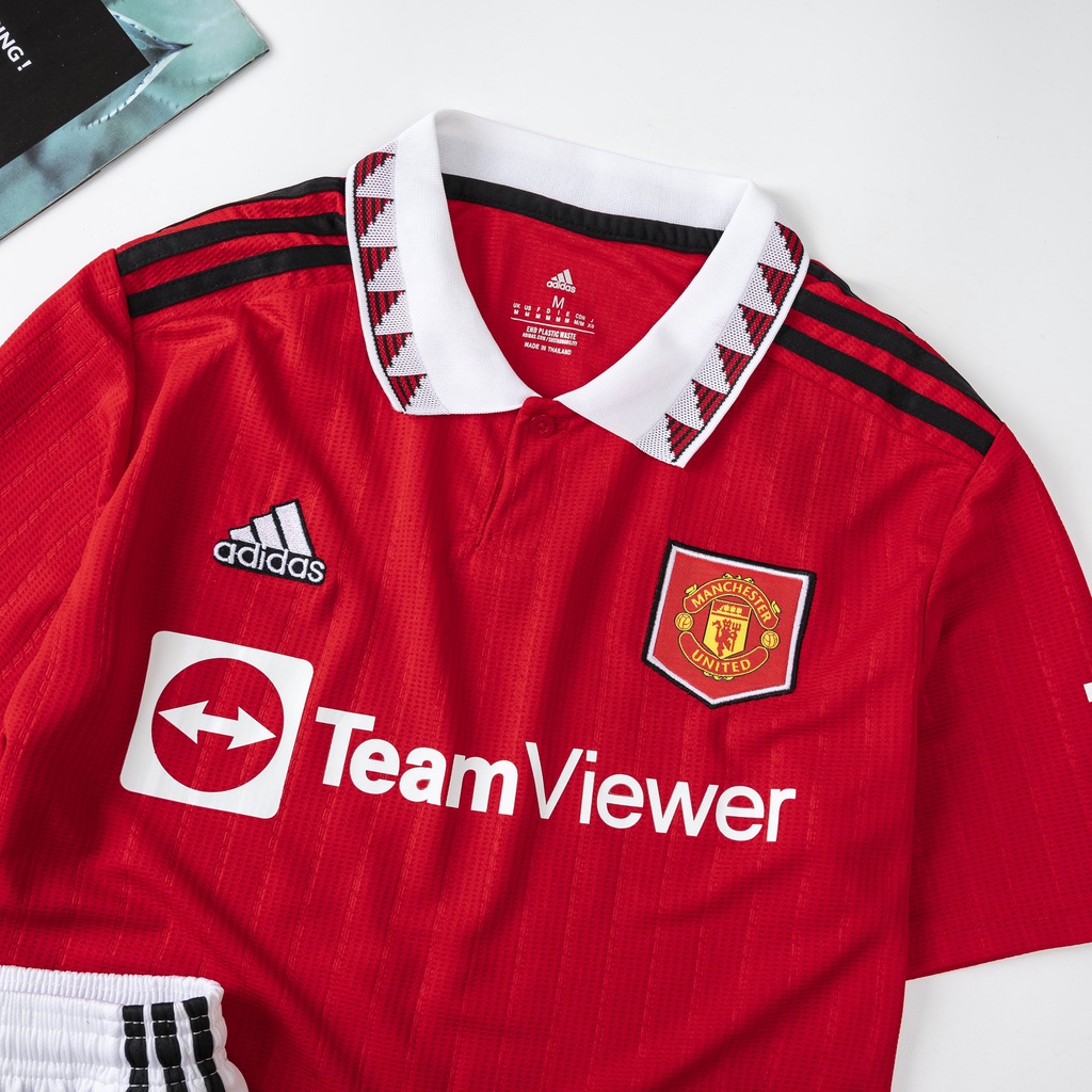 Áo Bóng Đá Câu Lạc Bộ MU - Vải Gai Thái Mịn Cao Cấp - Thoáng Mát - Thấm Hút Mồ Hôi