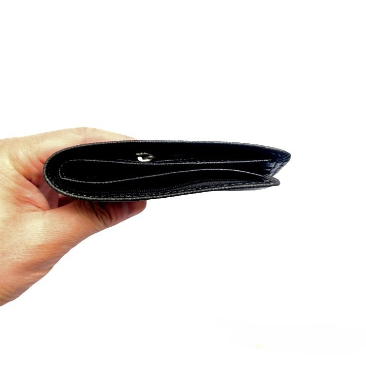 Ví nam bóp nam cao cấp da bò ví da nam dáng ngang da bò thật đẹp full hộp