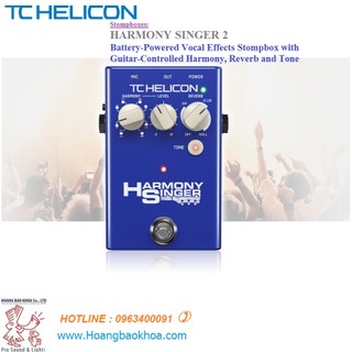 Harmony singer 2 voice processors tc helicon - bàn đạp hiệu ứng vocal