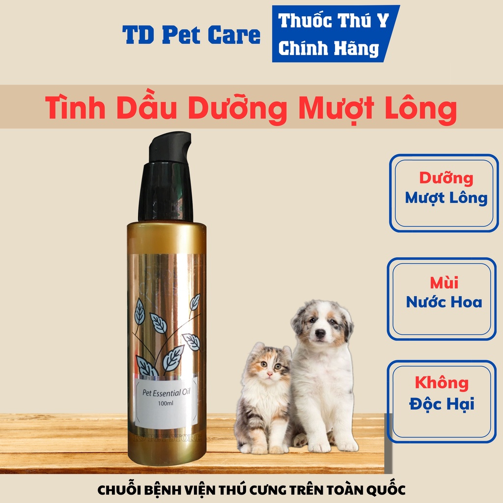 Lọ Tinh Dầu Dưỡng Lông Mượt Lông Dành Cho Chó Mèo SHOWQUEEN - Dầu Dưỡng Cho Thú Cưng