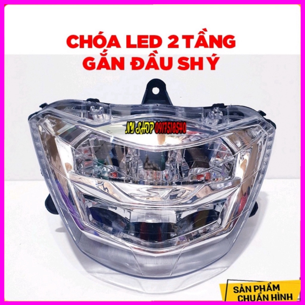 💥Bộ Đầu Đèn Kiểu Sh Ý  Gắn Sh Việt 2012 - 2016💥 Hàng Cao Cấp