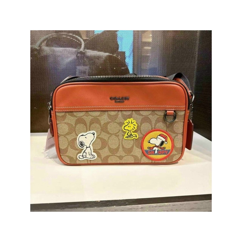 📛RẺ VÔ ĐỊCH📛TÚI C X PEANUTS GRAHAM NAM SIÊU ĐẸ