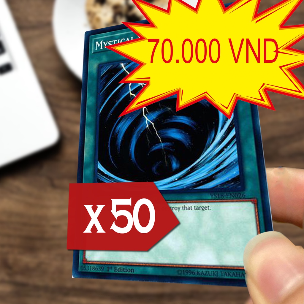 Bài Yugioh In theo yêu cầu, rẻ đẹp chất lượng chỉ từ 1k
