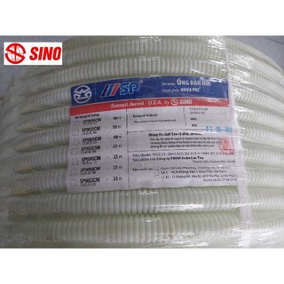 1 cuộn ống ruột gà sino luồn dây điện phi 16, 20, 25