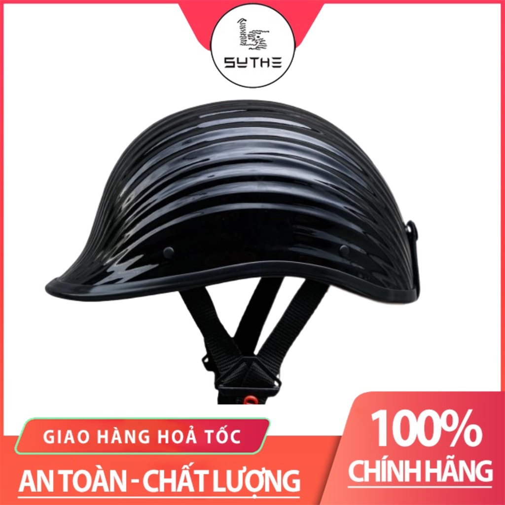 Mũ Bảo Hiểm Nửa Đầu 1/2 Cao Cấp Chính Hãng