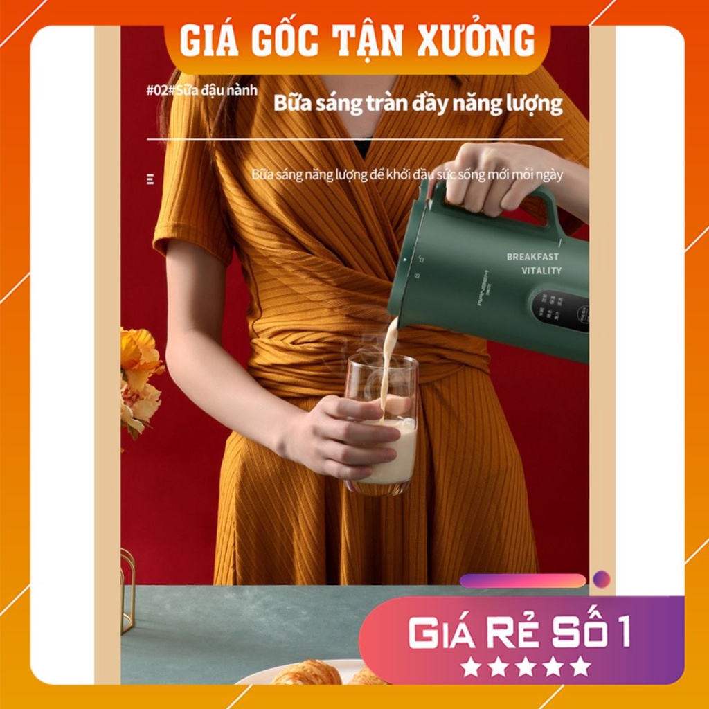 Máy làm sữa hạt, máy nấu sữa hạt, có thể xay nhuyễn hạt, nấu sữa, thức ăn cực nhanh và đơn giản.