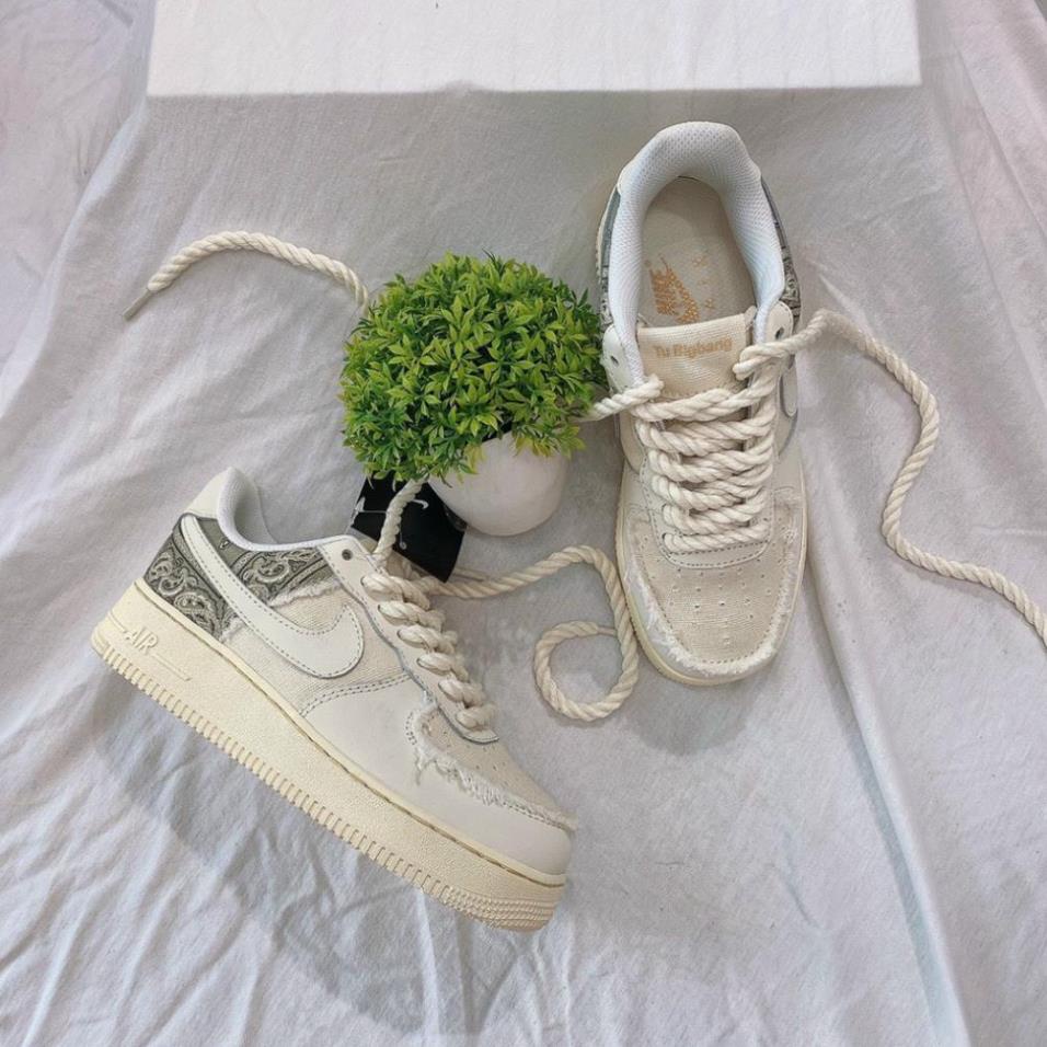 Giày AF1 Dây Thừng, Giày AIR FORCE 1 Dây Thừng nam nữ Bản Mới 2022 Cao Cấp Fullbox Bill