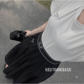 SET ÁO THUN KÈM CHÂN VÁY MIDI