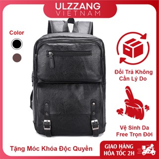 Balo da thời trang nam nữ Ulzzang, cặp đi học đựng laptop dành cho học sinh, sinh viên, dân công sở