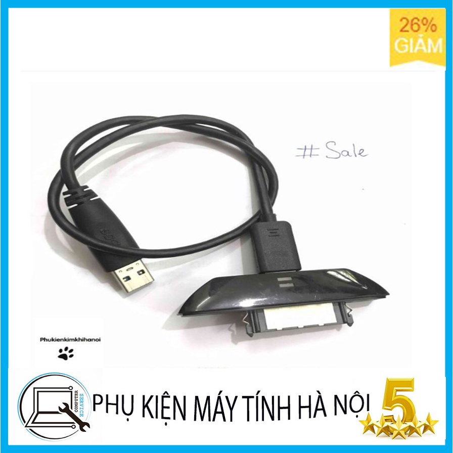 Cáp kết nối ổ cứng 2.5 với máy tính qua cổng USB - dây đen