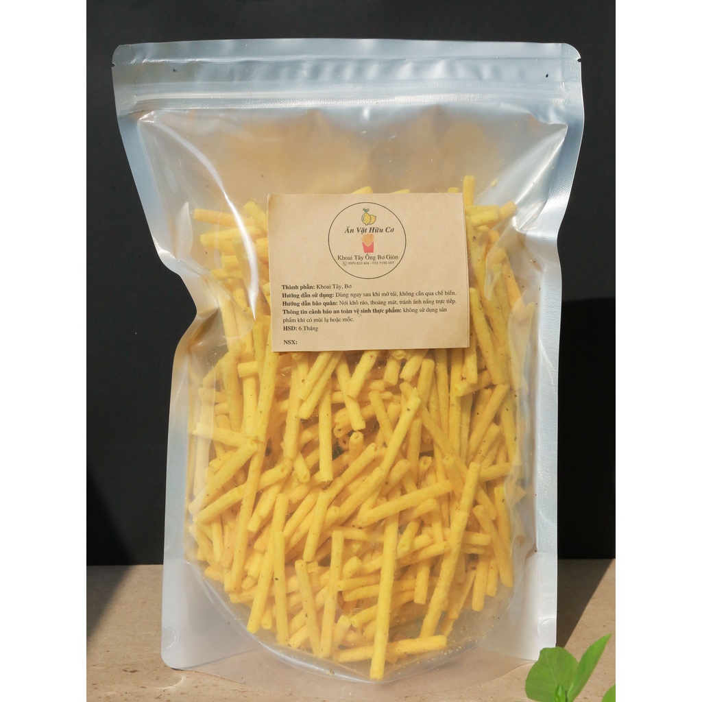 Khoai Tây Ống Bơ Giòn - 400g