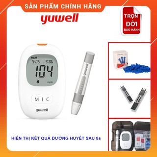 Que thử đường huyết Yuwell 710 (50 que + 50 kim)