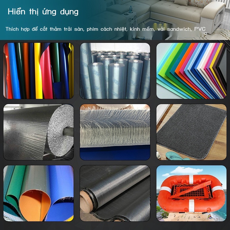 Nhà máy trực tiếp bán cắt tự động màng nhựa PVC không khí mái hiên ngoài trời mưa vải dao rung