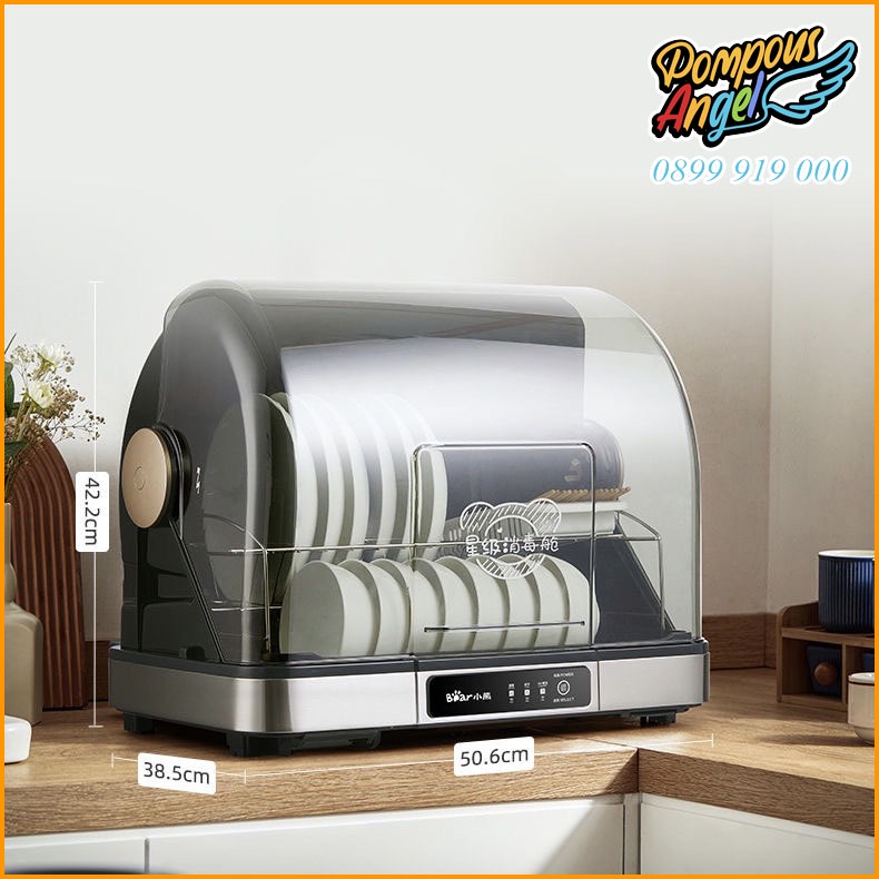 Máy sấy khô tiệt trùng khử khuẩn bát đĩa bình sữa BEAR 50L bảo hành 12 tháng