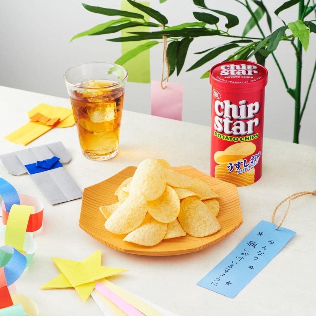 Bimbim Snack Khoai Tây Chipstar Nhật Đủ Vị Thơm Ngon Giòn Rụm