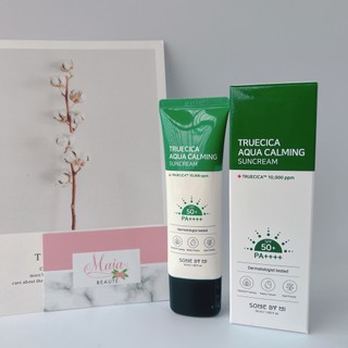 Kem chống nắng làm dịu bảo vệ da SOME BY MI Truecica Aqua Calming Suncream SPF50+ PA ++++ 50ml