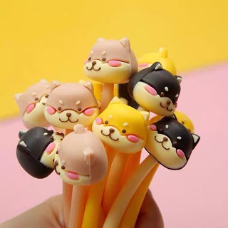 [Bút sói xám] Bút thú cưng cute dễ thương
