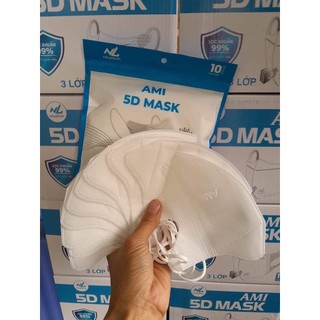 Khẩu trang 5d ami hộp 100c