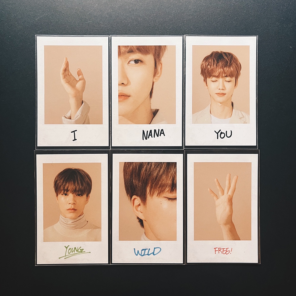 Ảnh polaroid NCT DREAM SEASON'S GREETING 2020 Jeno Jaemin