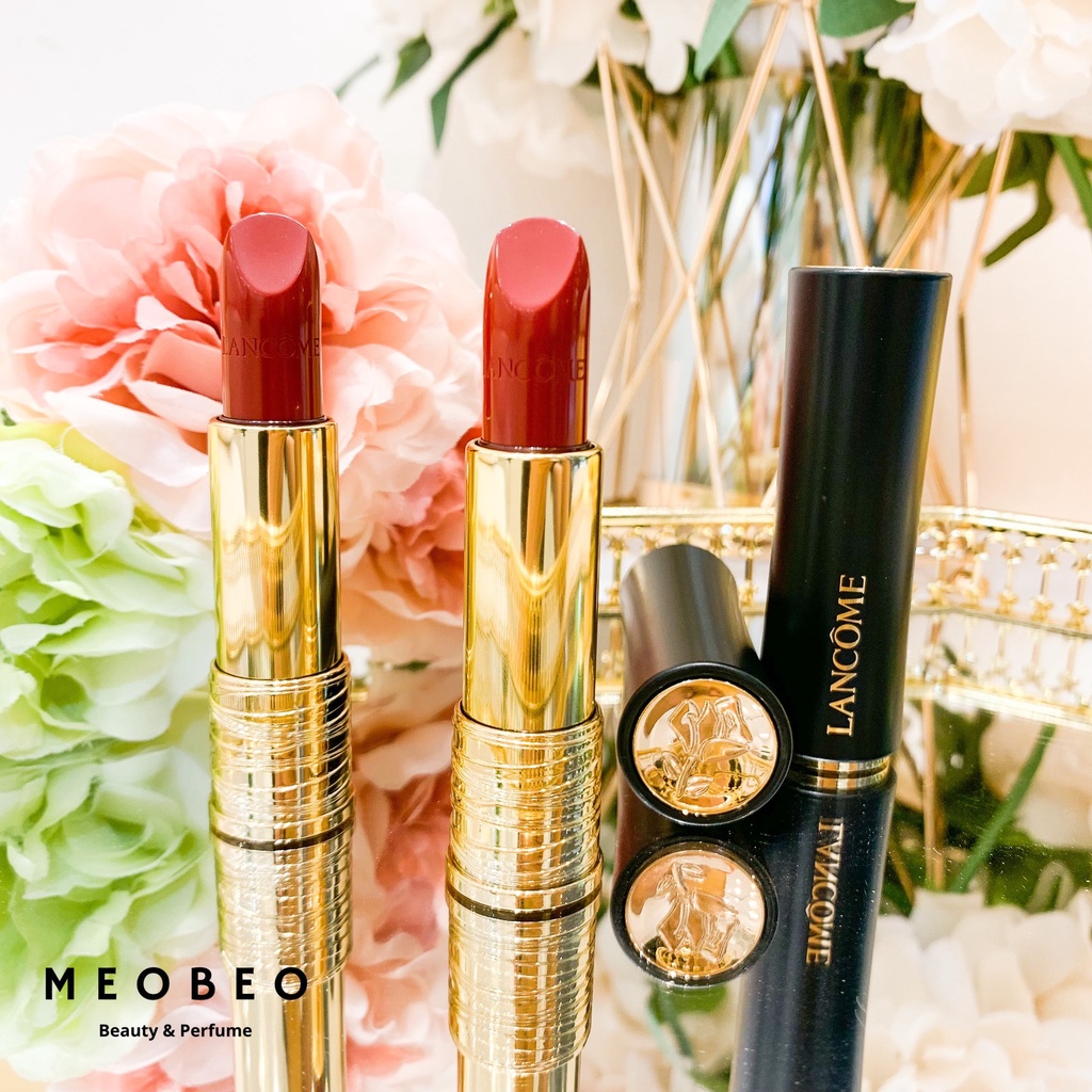 Son Lancome L'Absolu Rouge Cream Lipstick 196 Fullsize Nobox