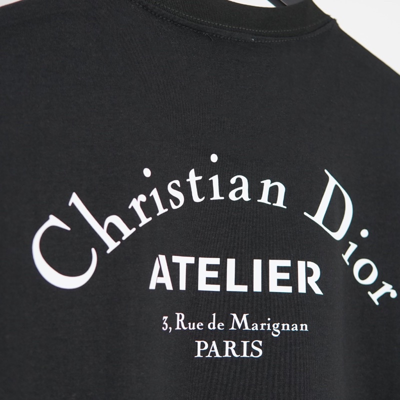 Áo thun Dior Atelier in chữ cao cấp Áo thun Dior nam nữ mới nhất