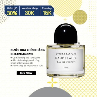 Byredo - baudelaire 10ml - nước hoa chính hãng