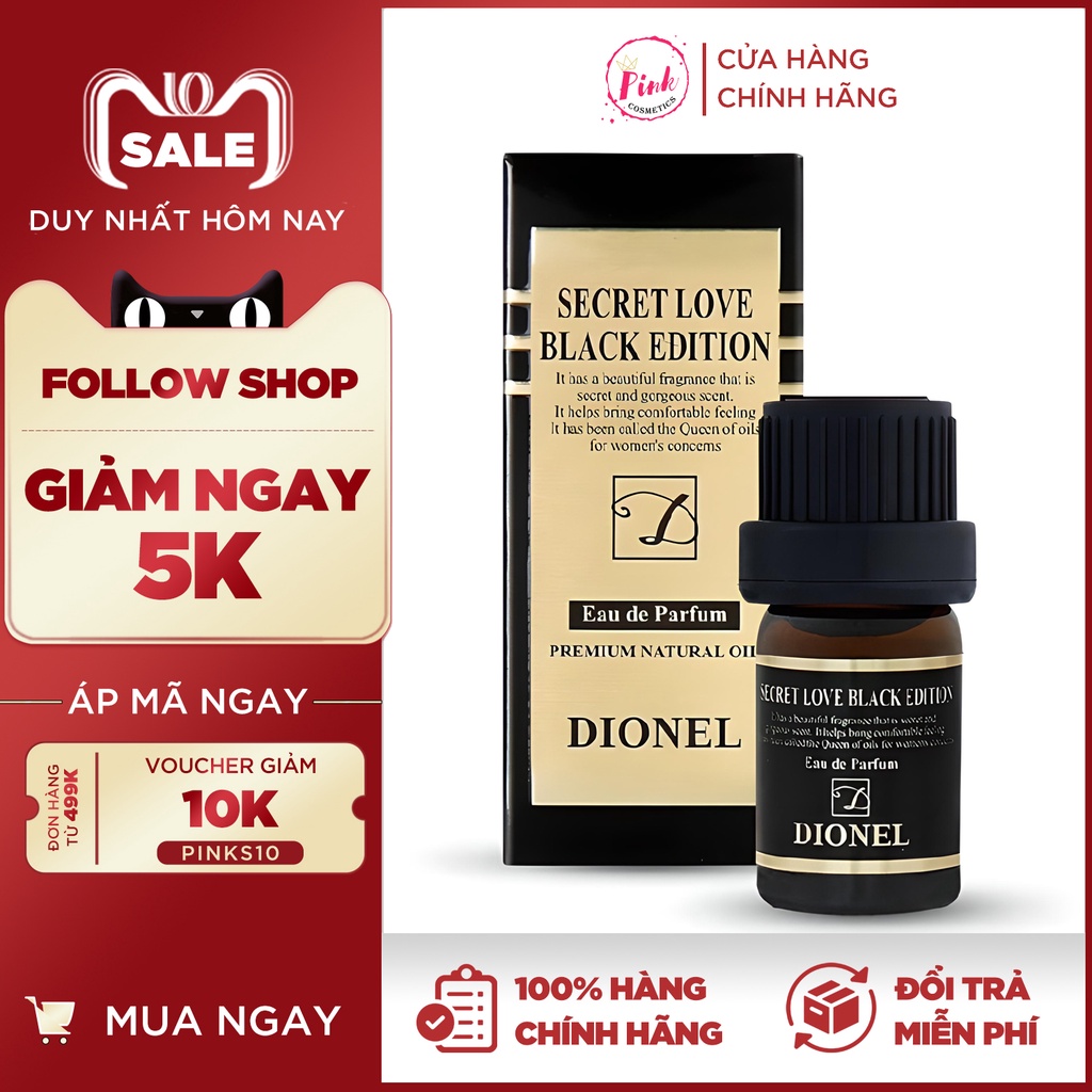 NƯỚC HOA VÙNG KÍN - DIONEL SECRET LOVE CHIP CHIPđen