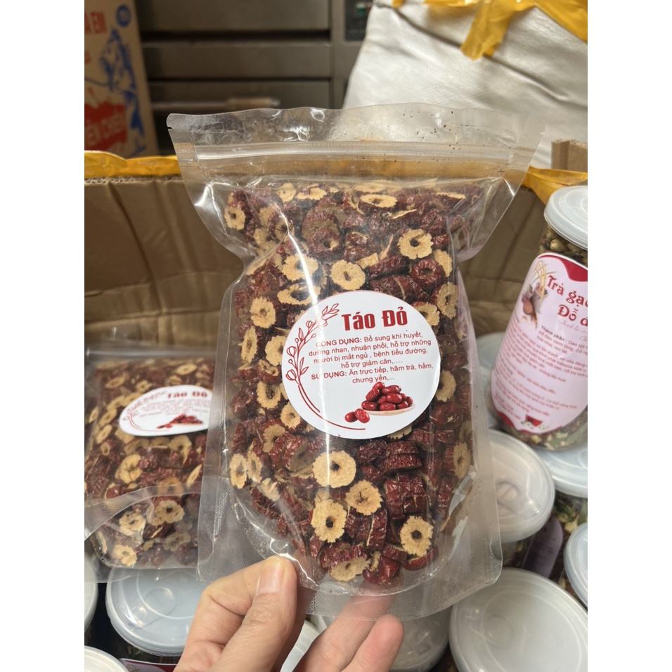 1kg táo tàu đen, táo tàu đỏ, táo tàu miếng loại ngon,Táo Tàu Sấy Khô