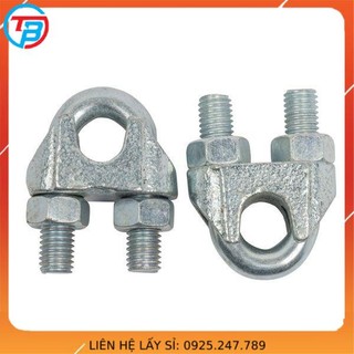 Ốc siết cáp mạ kẽm từ 3mm, 5mm