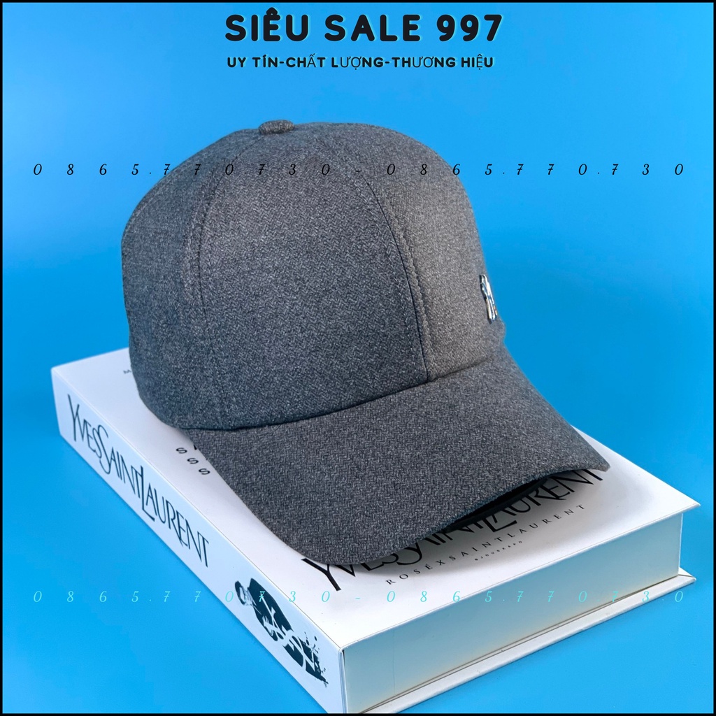 MŨ LƯỠI TRAI CHẤT NỈ ĐƠN GIẢN THỜI TRANG NAM NỮ