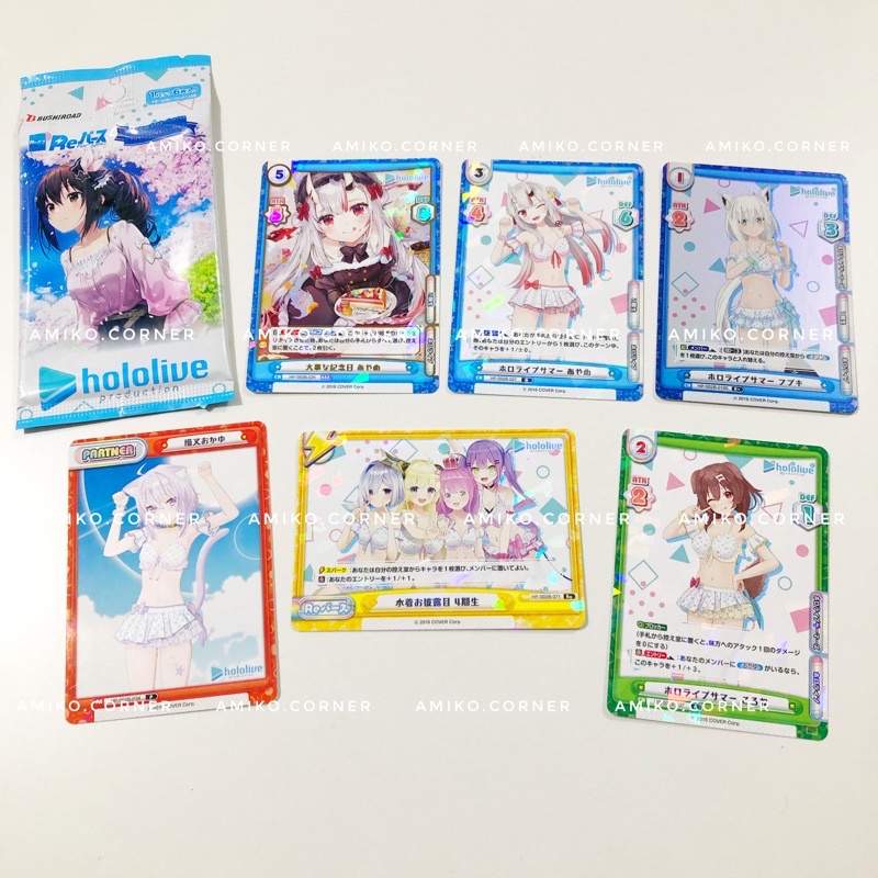 [Hàng có sẵn] Lẻ thẻ card hololive rebirth vol 2 hàng chính hãng