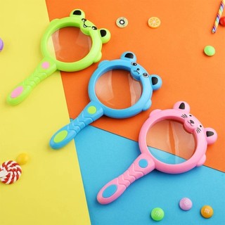Kính lúp cầm tay phóng đại 3x phù hợp để bé tìm tòi khám phá- kính lúp phóng đại