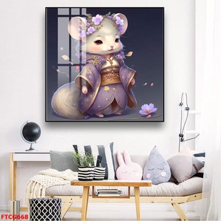 Tranh Laminate Tráng Gương - Treo Tường 12 Con Giáp Trung Hoa 01