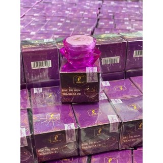 Kem mụn 2c sạch mụn trắng da