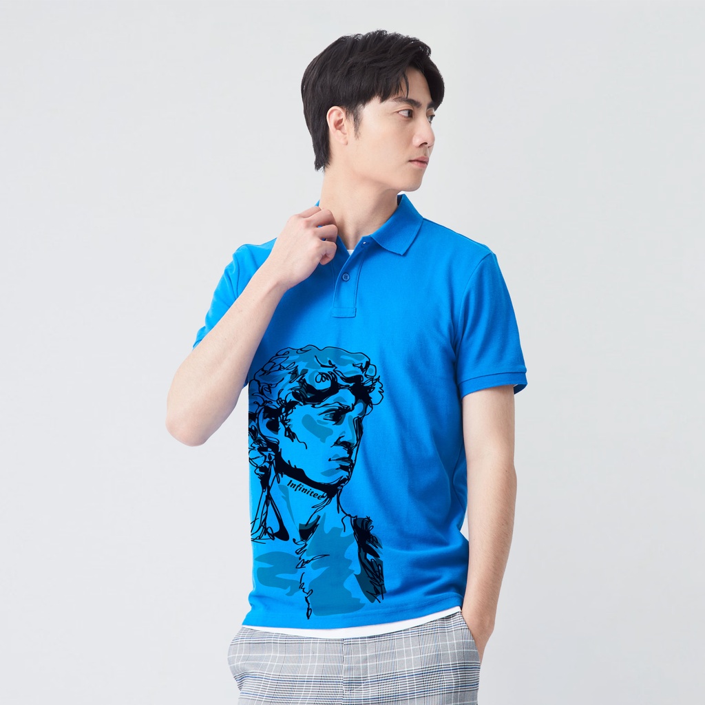Áo Polo 100% US Cotton, form Unisex, chính hãng INFINITEE