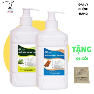 Nước rửa chén bát sinh học,hữu cơ,tinh chất Sả chanh,Quế OCLEAN 500ml