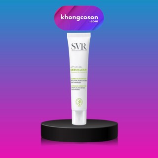 Kem Giảm Mụn SVR Sebiaclear Active Kiểm Soát Dầu Nhờn 40ml - Khongcoson