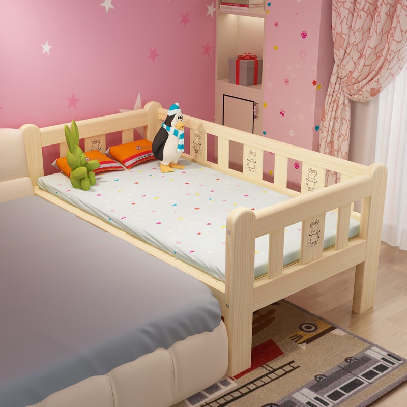 Giường ghép cho bé, giường ngủ trẻ em chắc chắn KT 128x60x40 & 150x70x40 dành cho bé
