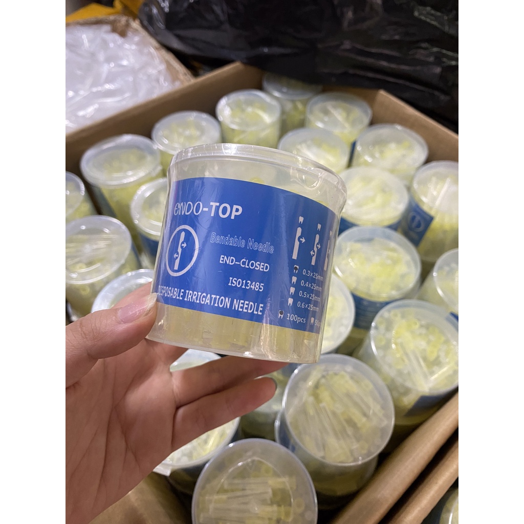 KIM BƠM RỬA NỘI NHA 2 LỖ VÀ 1 LỖ